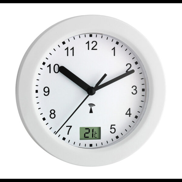 Analogni sat sa digitalnim termometrom 2162