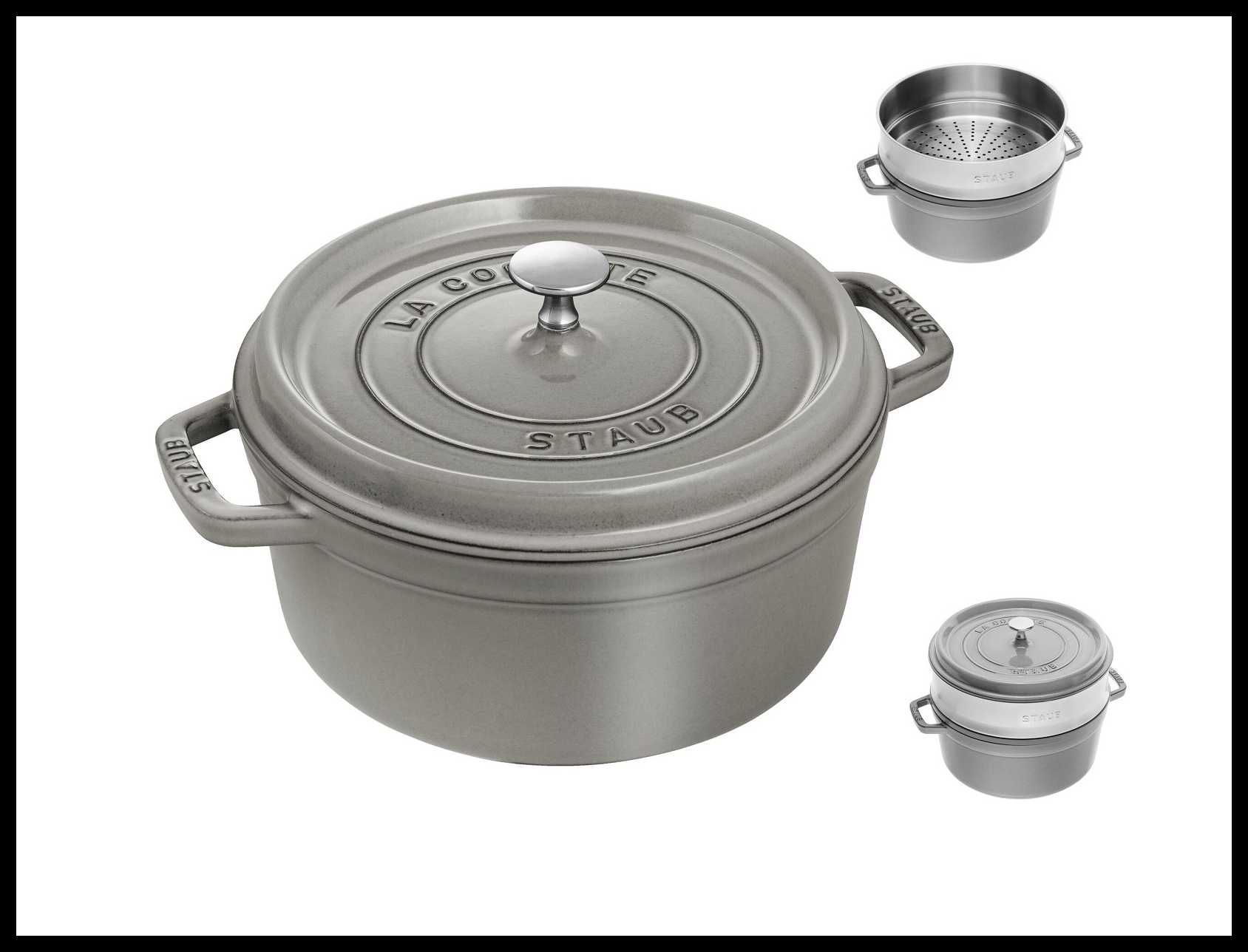 STAUB okrugla posuda Cocotte 24 cm 2311